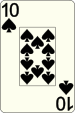 Ten of spades